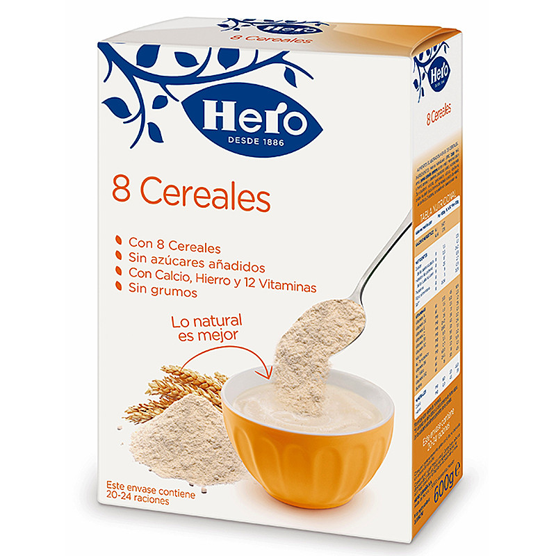 CEREALES HIDROLIZADOS PARA ADULTOS ESTUCHE 6/600gr